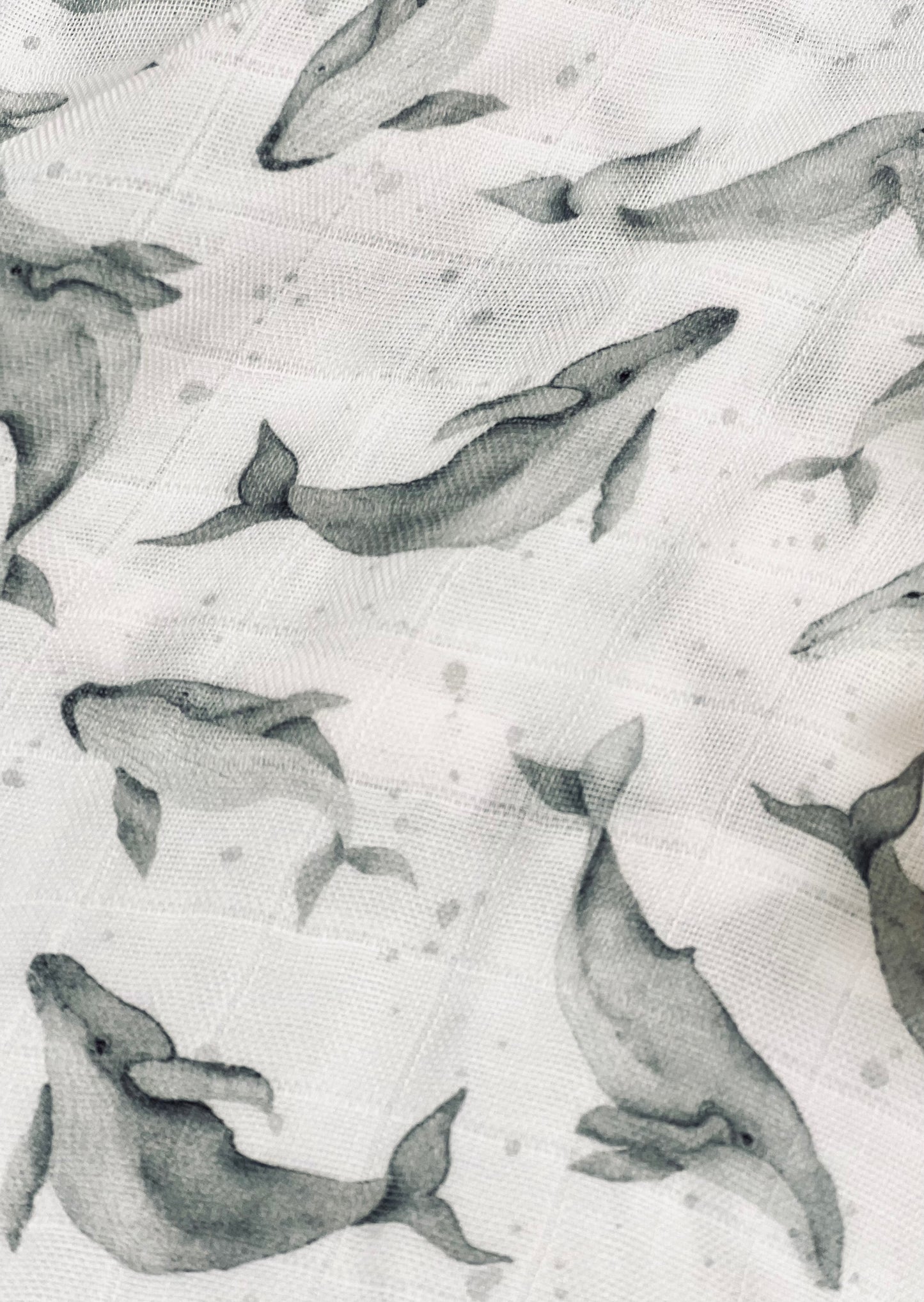 Mouchoir bébé baleine