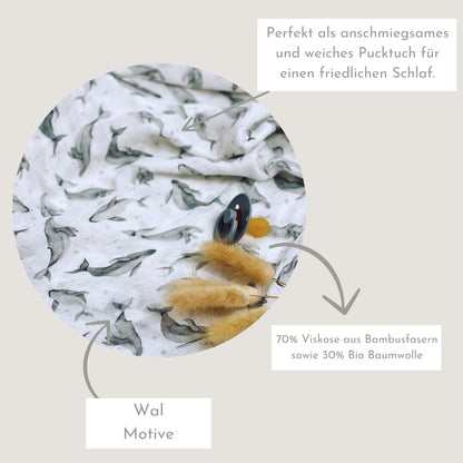 Wal Baby Musselintuch - Kuschelweich und Vielseitig