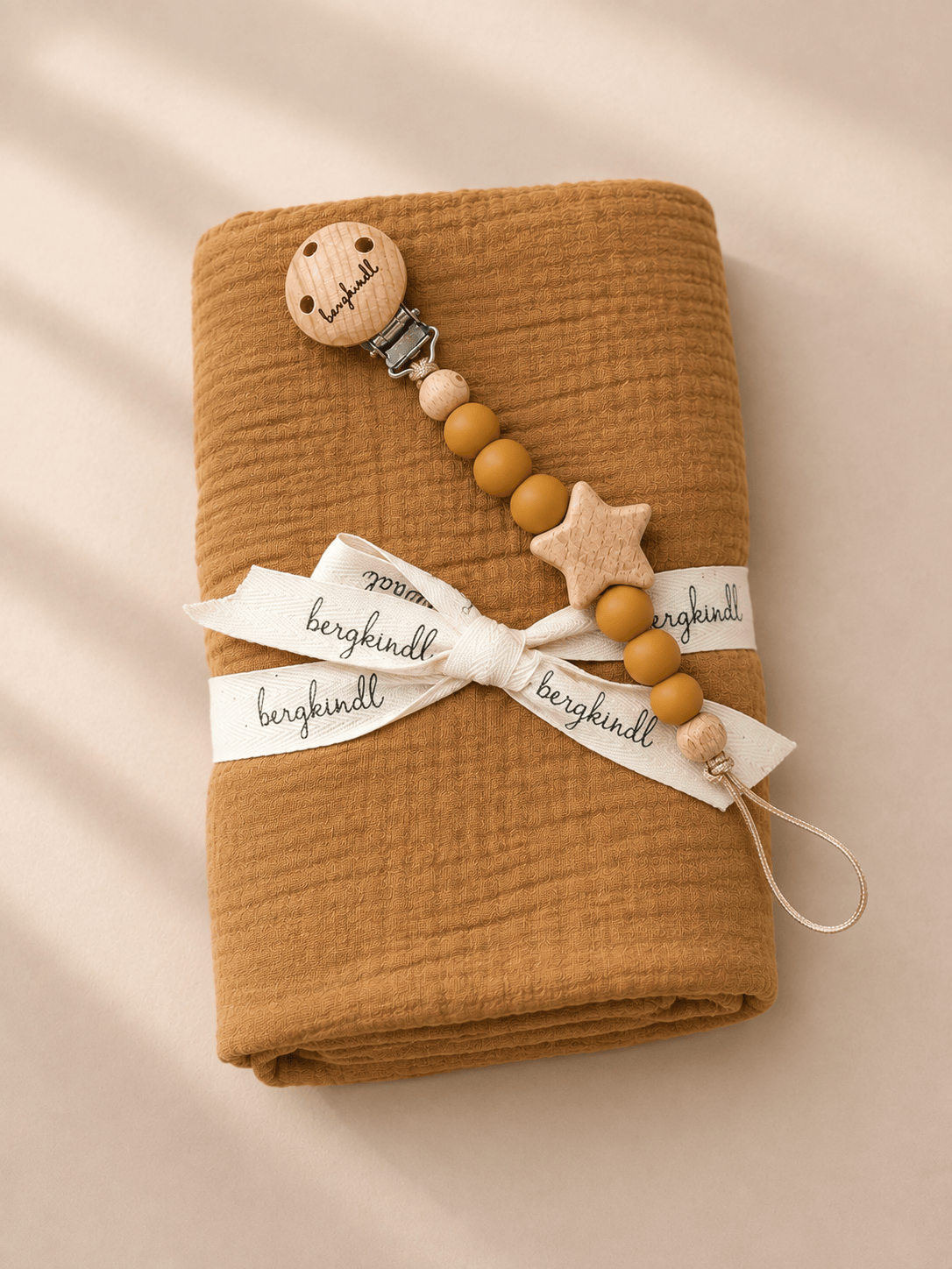 Geschenk Geburt Bundle ocker