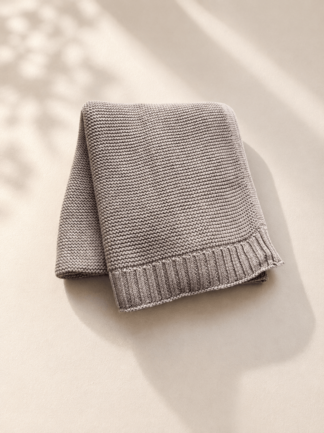 Greige Babydecke - Kuschelweich - bergkindl