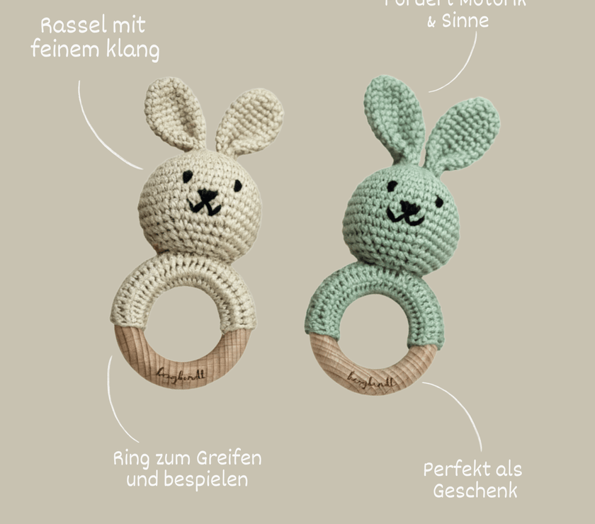 Greifring/-Rassel Hase