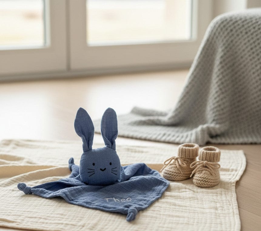 Schnuffeltuch / Schmusetuch bergkindl Hase