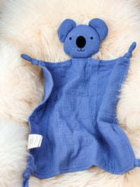 Schnuffeltuch /  Schmusetuch Kola blau