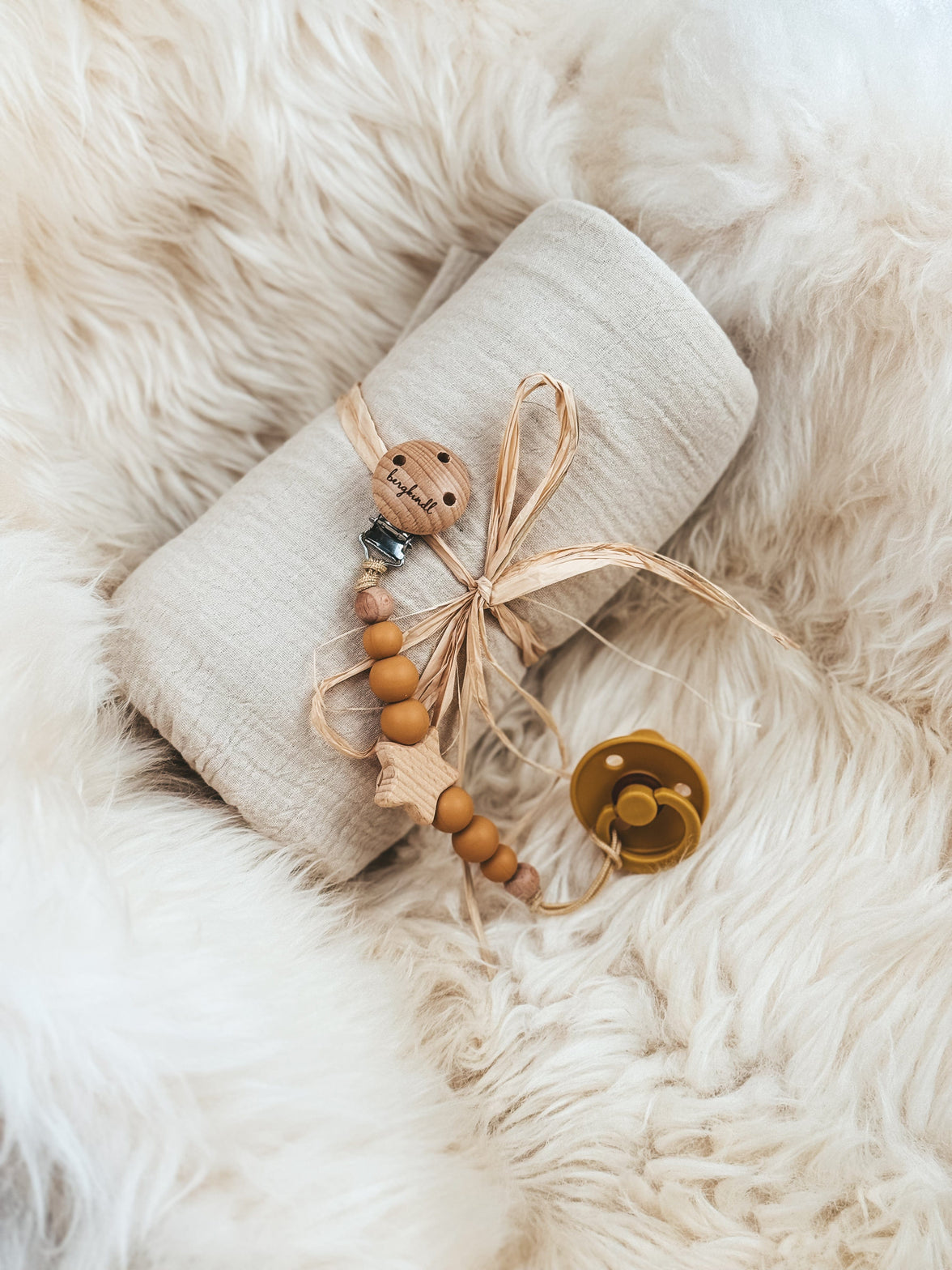 Baby Geschenkset Musselindecke