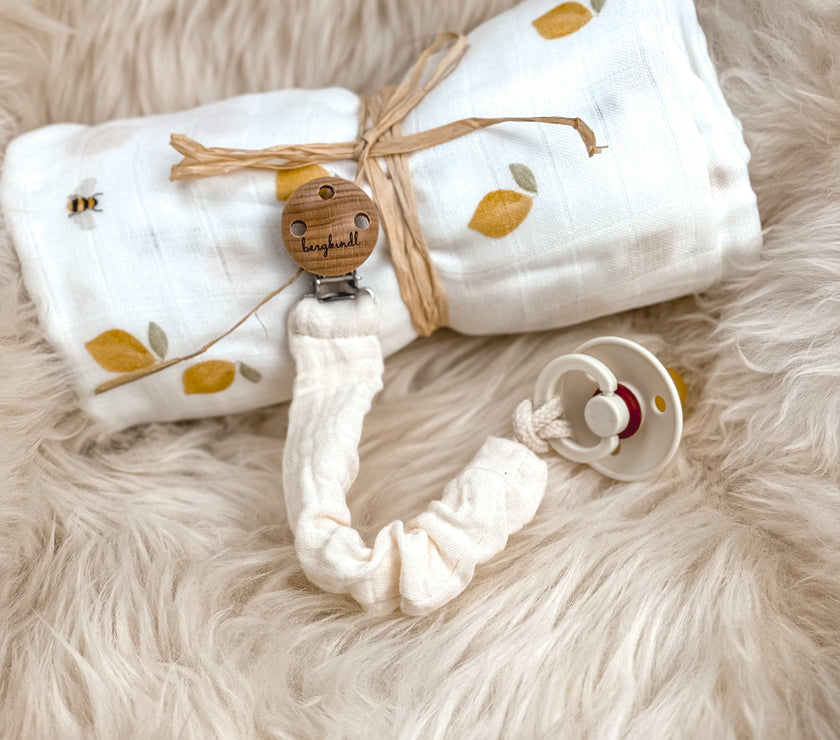 Baby Geschenkset Zitrone