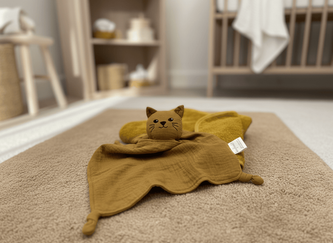 Baby Geschenk zur Geburt in der Farbe Chai Tea