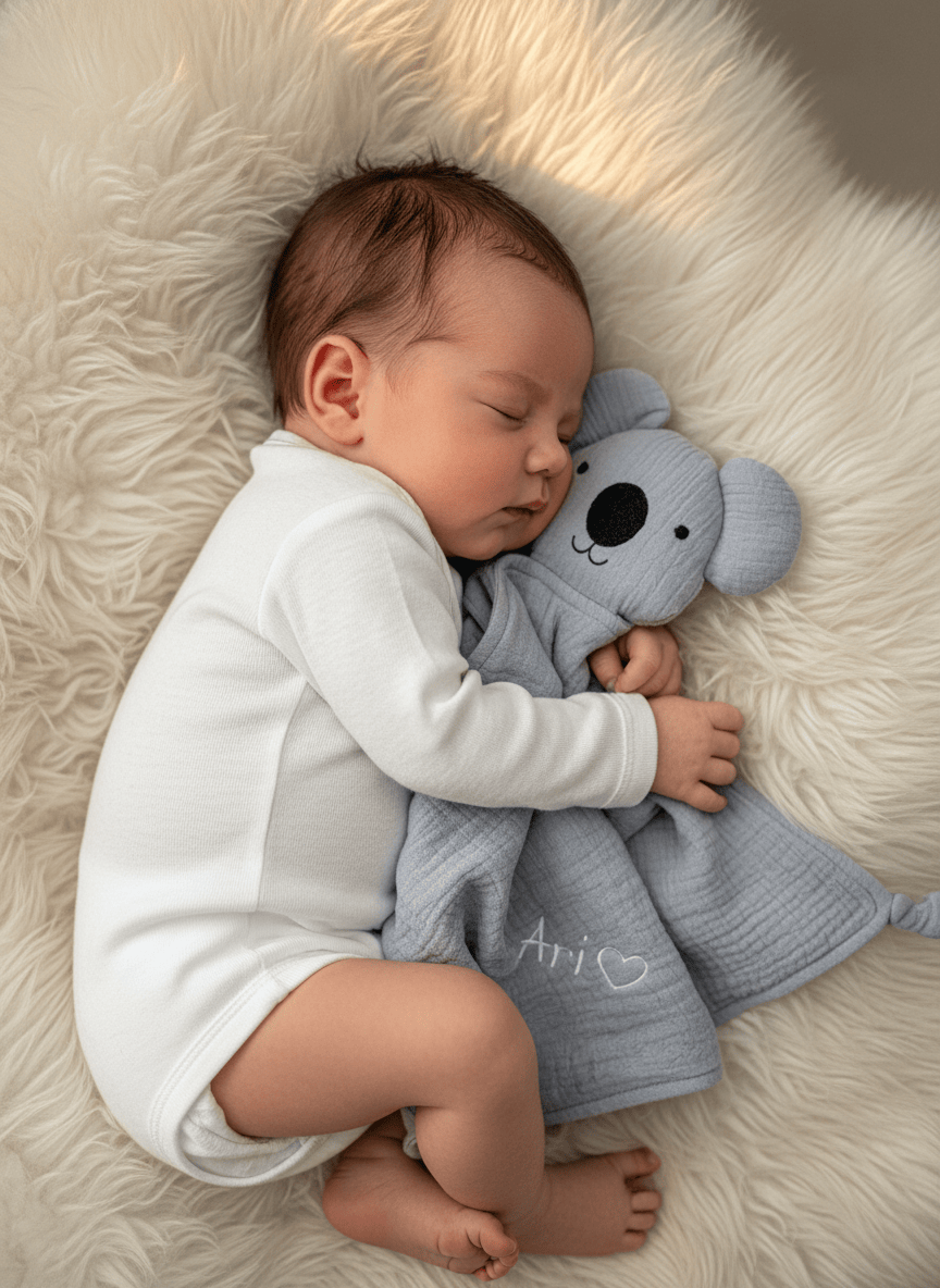 Schmusetuch - Schnuffeltuch Koala kuschelweich