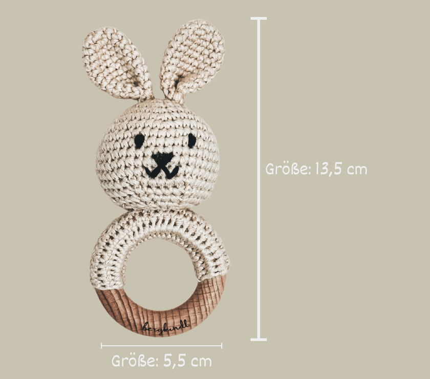 Greifring/-Rassel Hase