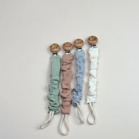 Schnullerkette Baby Musselin mix