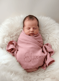 Geschenk Geburt rose