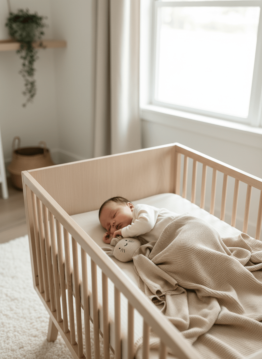 Schnuffeltuch / Schmusetuch - Hase beige