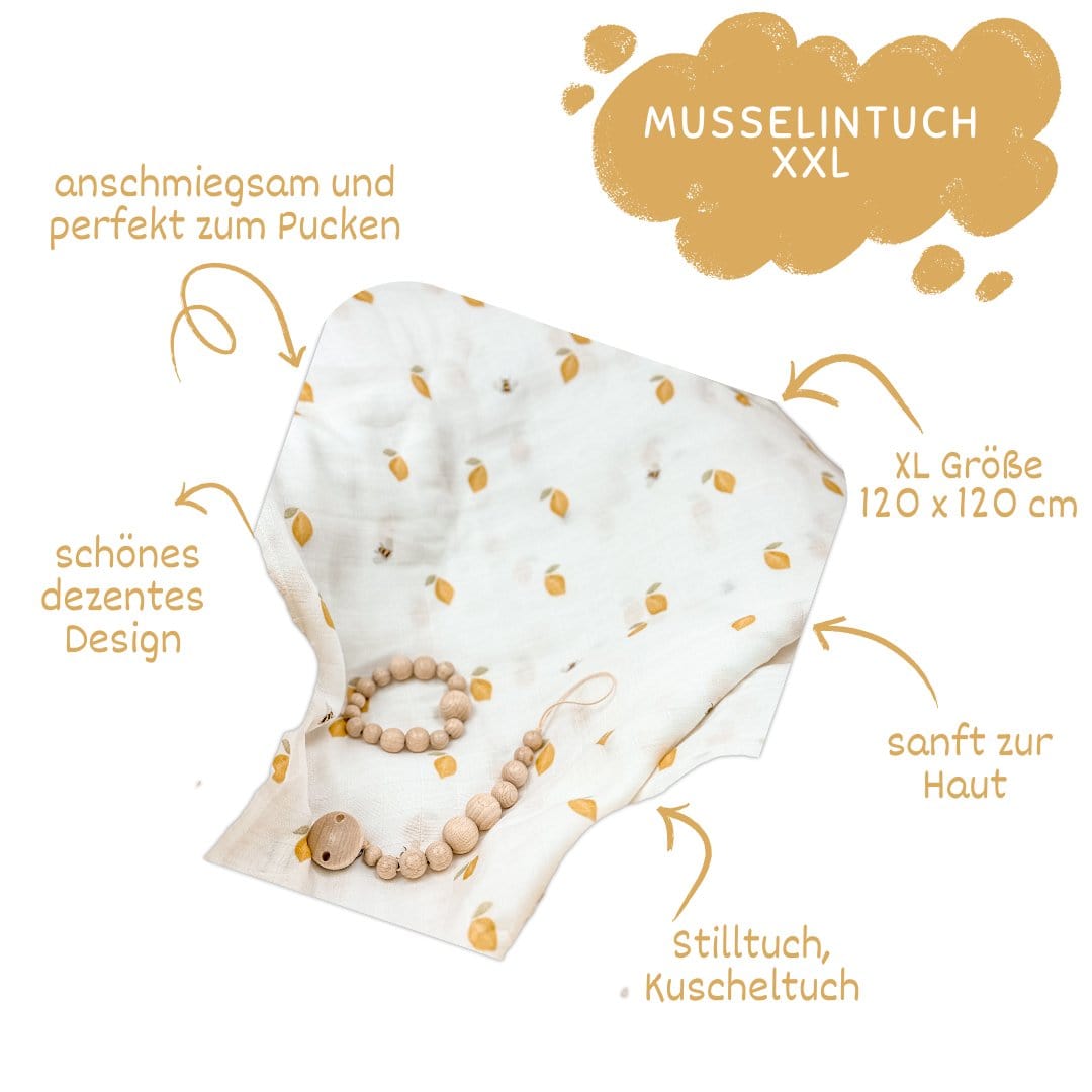 Kuschelweich und Vielseitig - Musselintücher Baby