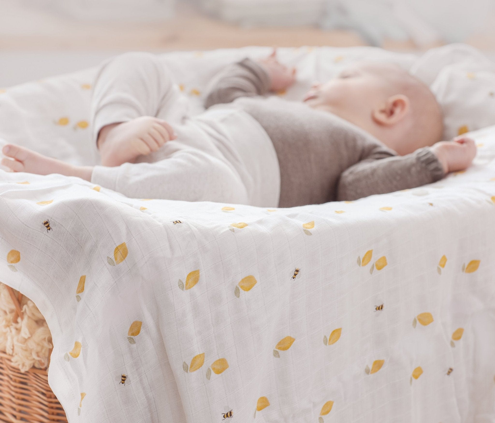 Bienen Baby Musselintuch - Musselintücher Baby