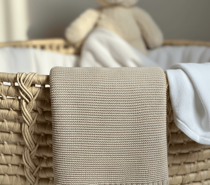 Beige Babydecke - Kuschelweich für die Kleinstem