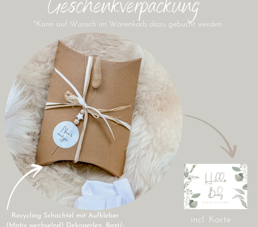 Graues Kapuzenhandtuch aus 100% Baumwolle - bergkindl
