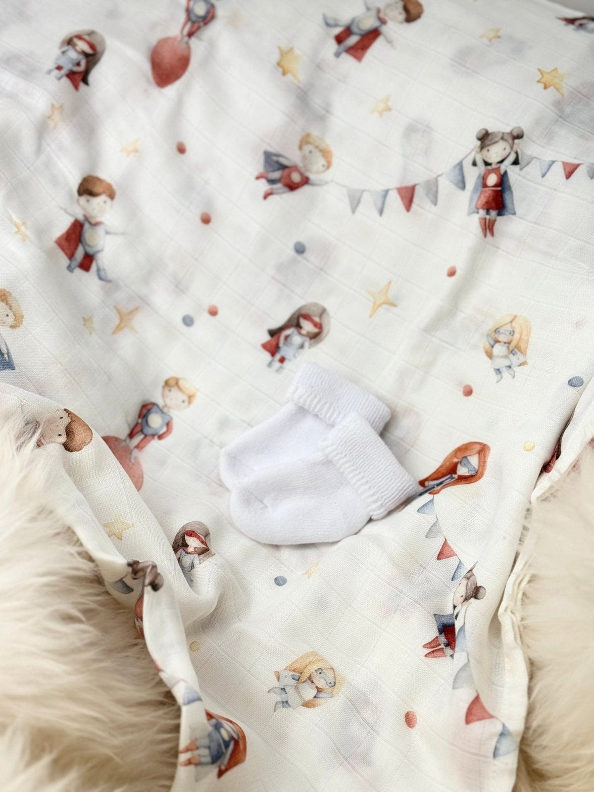 Heros Baby Musselintuch - Kuschelweich und Vielseitig - bergkindl