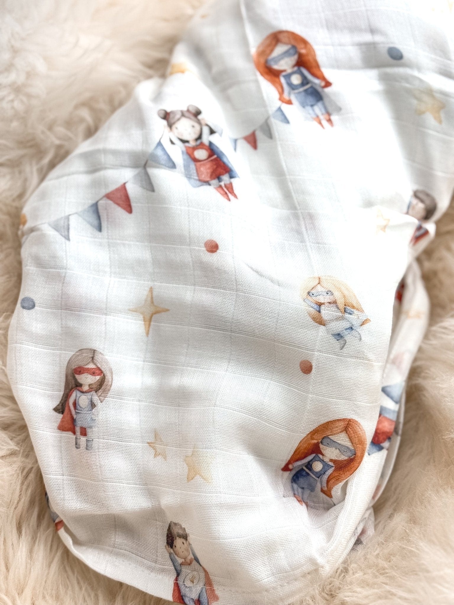 Heros Baby Musselintuch - Kuschelweich und Vielseitig - bergkindl