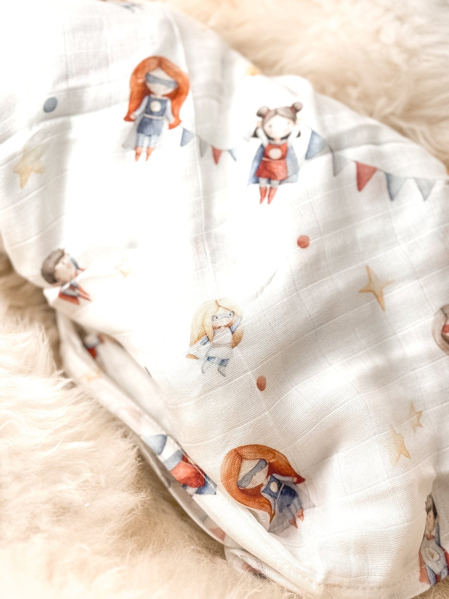 Heros Baby Musselintuch - Kuschelweich und Vielseitig - bergkindl