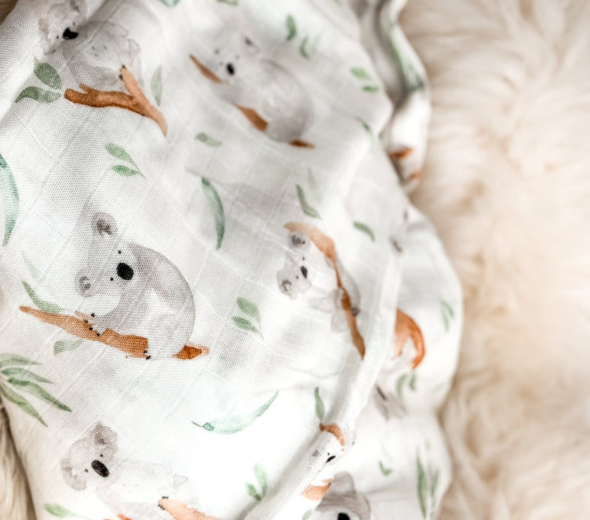 Koala Baby Musselintuch - Kuschelweich und Vielseitig - bergkindl