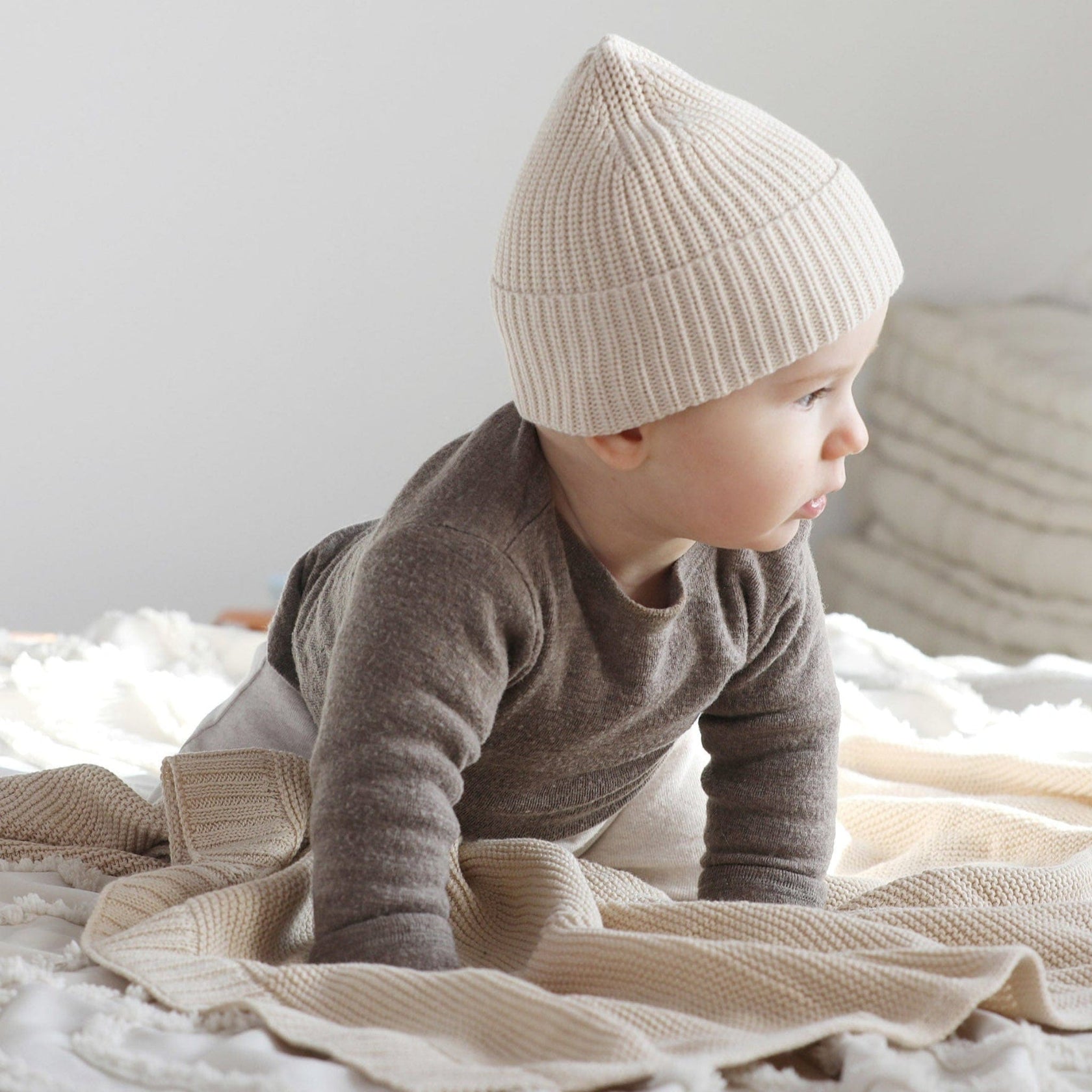 Babymütze / Baby Mütze Kuschelig  bergkindl
