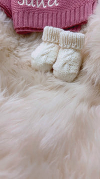 Rosé Babydecke -Kuschelweich