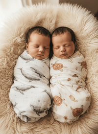 Ocean 2er Set Baby Musselintuch - Kuschelweich und Vielseitig