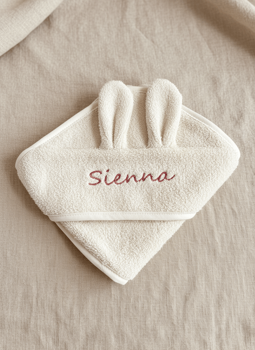 Babyhandtuch mit Personalisierung