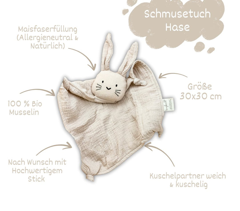 Schmusehase Creme - bergkindl