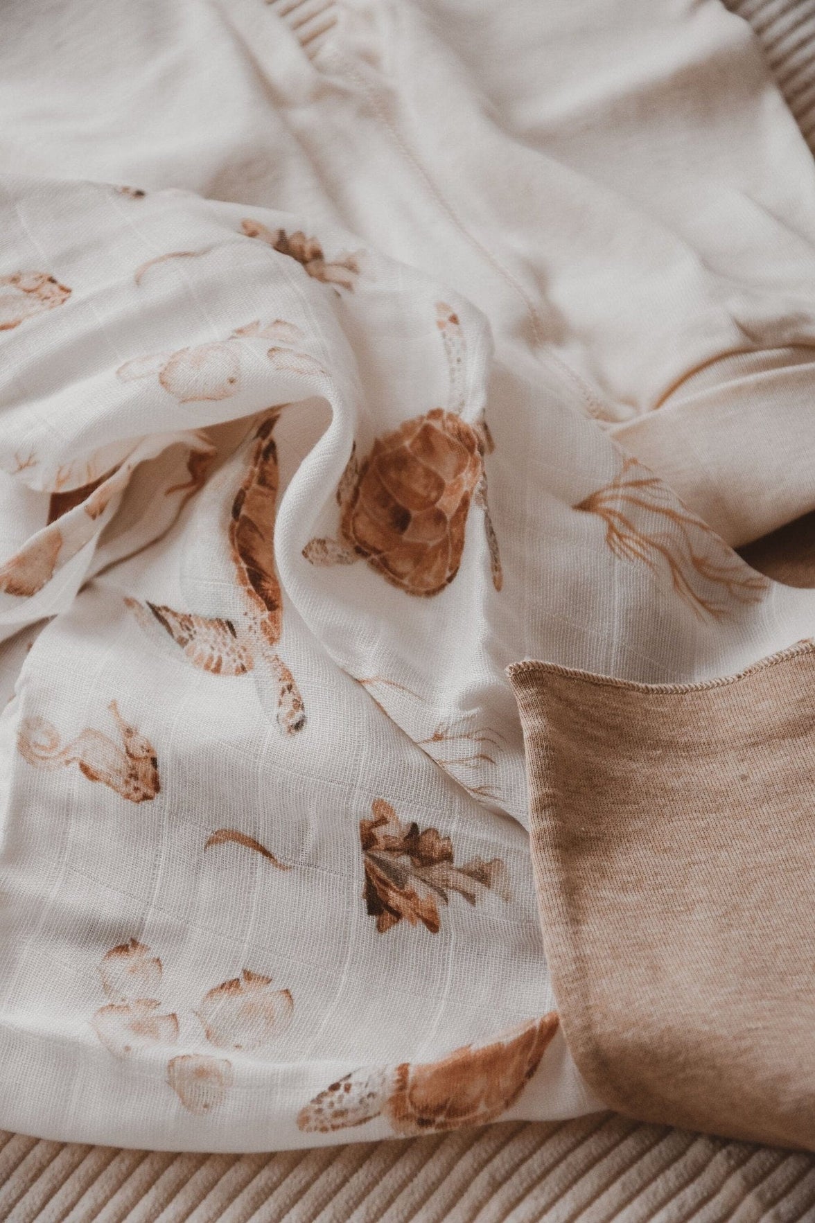 Turtle Musselintücher Baby zum kuscheln