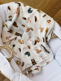 Wald Baby Musselintuch - Kuschelweich und Vielseitig - bergkindl