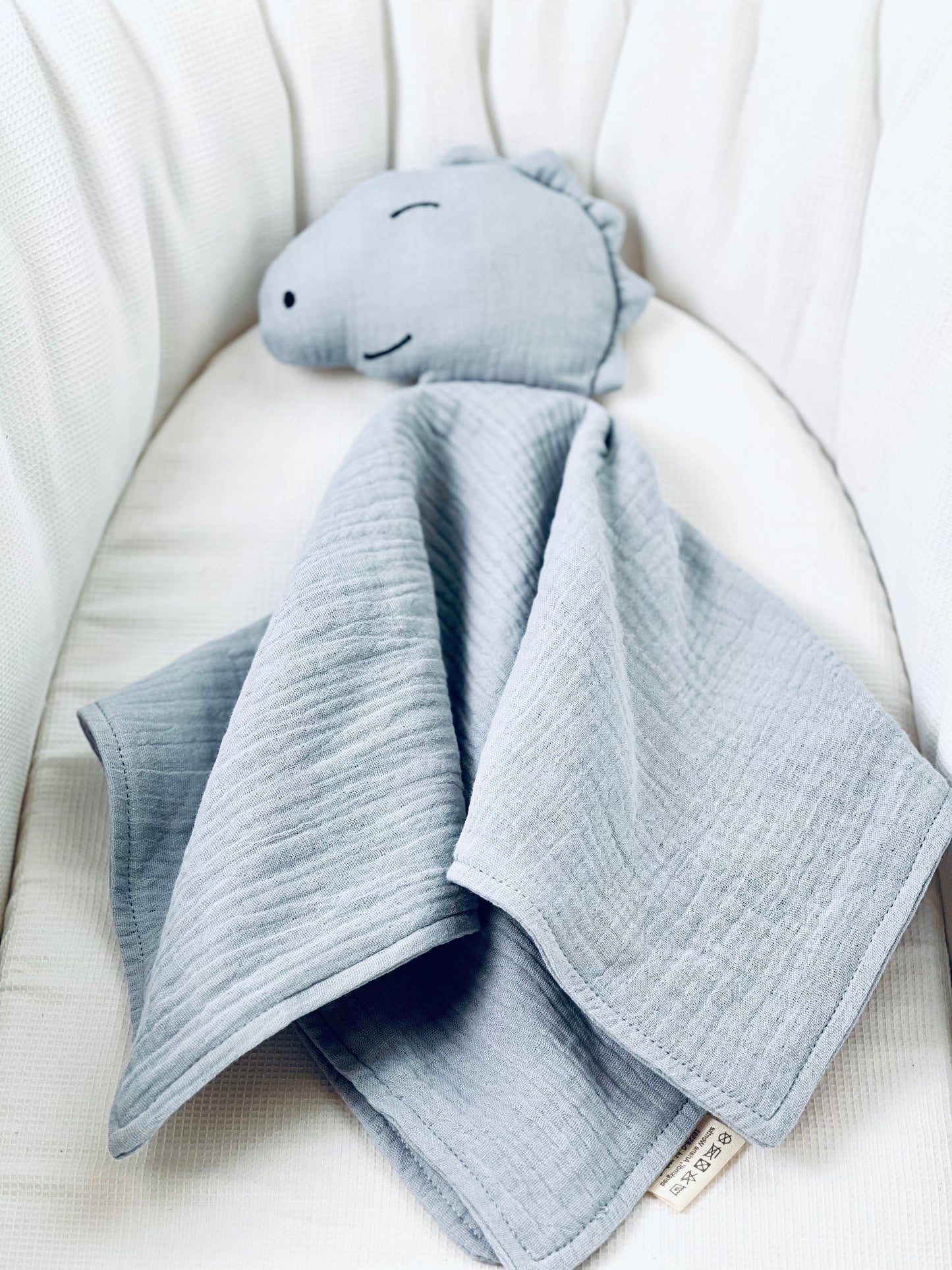 cuddle cloth Dino grey